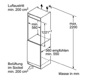 Bosch-Khlautomat-Integrierbar-Flachscharnier-Technik-KIL42AD30H-rechts-12M-A-0-0