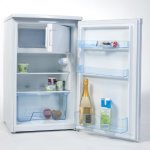 Comfee-Tischkhlschrank-mit-Gefrierfach-KGF-8551-A-84-L-Khlteil-14-L-Gefrierteil-Obst-und-Gemseschublade-Trfach-fr-2-Liter-Flaschen-wei-0-1