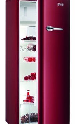 Gorenje-RB-60299-OR-Khlschrank-A-154-cm-Hhe-196-kWhJahr-255-L-Khlteil-26-L-Gefrierteil-Umluft-Khlsystem-mit-QuickCooling-Funktion-4-Glasabstellflchen-vulcano-red-0