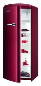 Gorenje-RB-60299-OR-L-Khlschrank-A-154-cm-Hhe-196-kWhJahr-255-L-Khlteil-26-L-Gefrierteil-Umluft-Khlsystem-mit-QuickCooling-Funktion-4-Glasabstellflchen-vulcano-red-0