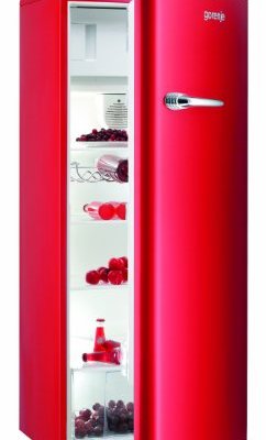 Gorenje-RB-60299-ORD-Standkhlschrank-A-054-kWh-255-L-Khlteil-26-L-Gefrierteil-Umluft-Khlsystem-mit-Quick-Cooling-Funktion-4-Glasabstellflchen-rot-0