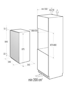 Gorenje-RBI4092AW-Einbau-Khlschrank-A-150-kWhJahr-Khlteil-114-L-Gefrierteil-17-L-wei-Abtau-Vollautomatik-im-Khlteil-Innenbeleuchtung-0-0