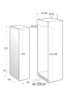 Gorenje-RBI4182BW-Einbau-Khlschrank-A-223-kWhJahr-Khlteil-253-L-Gefrierteil-39-L-wei-Umluft-Khlsystem-mit-Quick-Cooling-Funktion-2-XXL-Behlter-fr-Obst-und-Gemse-Eco-Top-Ten-0-0