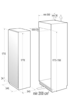 Gorenje-RBI4182BW-Einbau-Khlschrank-A-223-kWhJahr-Khlteil-253-L-Gefrierteil-39-L-wei-Umluft-Khlsystem-mit-Quick-Cooling-Funktion-2-XXL-Behlter-fr-Obst-und-Gemse-Eco-Top-Ten-0-0