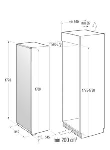 Gorenje-RBI5182BW-Einbau-Khlschrank-A-223-kWhJahr-Khlteil-253-L-Gefrierteil-39-L-wei-Umluft-Khlsystem-mit-Quick-Cooling-Funktion-2-XXL-Behlter-fr-Obst-und-Gemse-Eco-Top-Ten-0-0