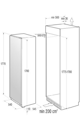 Gorenje-RBI5182BW-Einbau-Khlschrank-A-223-kWhJahr-Khlteil-253-L-Gefrierteil-39-L-wei-Umluft-Khlsystem-mit-Quick-Cooling-Funktion-2-XXL-Behlter-fr-Obst-und-Gemse-Eco-Top-Ten-0-0