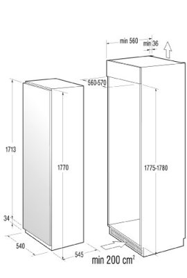 Gorenje-RI-4182-BW-Khlschrank-A-1775-cm-Hhe-115-kWhJahr-325-Liter-Khlteil-Umluft-Khlsystem-mit-Quick-Cooling-Funktion-wei-0-0