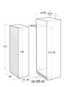 Gorenje-RI-5182-BW-Khlschrank-A-1775-cm-Hhe-115-kWhJahr-325-Liter-Khlteil-Umluft-Khlsystem-mit-Quick-Cooling-Funktion-wei-0-0