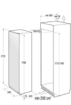 Gorenje-RI-5182-BW-Khlschrank-A-1775-cm-Hhe-115-kWhJahr-325-Liter-Khlteil-Umluft-Khlsystem-mit-Quick-Cooling-Funktion-wei-0-0