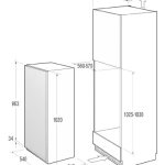 Gorenje-RI4102AW-Einbau-Khlschrank-A-101-kWhJahr-Khlteil-180-L-wei-2-Behlter-fr-Obst-und-Gemse-Innenbeleuchtung-0-0