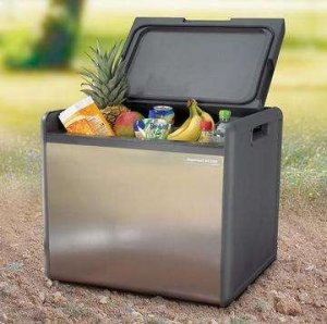 Edelstahl-Hybrid-Khlbox-Inhalt-41-Liter-2-Khlsysteme-Kompressor-System-Camping-Khlschrank-12-V-Anschluss-und-230-V-0