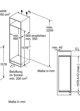 Neff-K-646-A2-Einbau-Khlschrank-A-Khlautomat-158cm-Frost-Gefrierfach-Eis-0-0