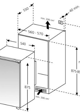 Oranier-EKS-2801-Khlschrank-Khlteil-136-L-0-0