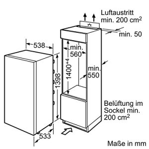 Siemens-KI25FA60-Einbau-Khlschrank-vitaFresh-A-Abtau-Automatik-140cm-Nische-0-0